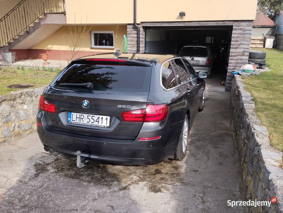BMW F11 520D Manual Duża Navi 2x Alufelgi Rok produkcji 2010 Hrubieszów