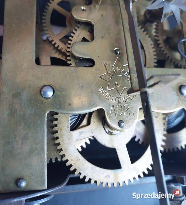 Stary zegar ścienny Junghans 1932r sprawny film Tczew