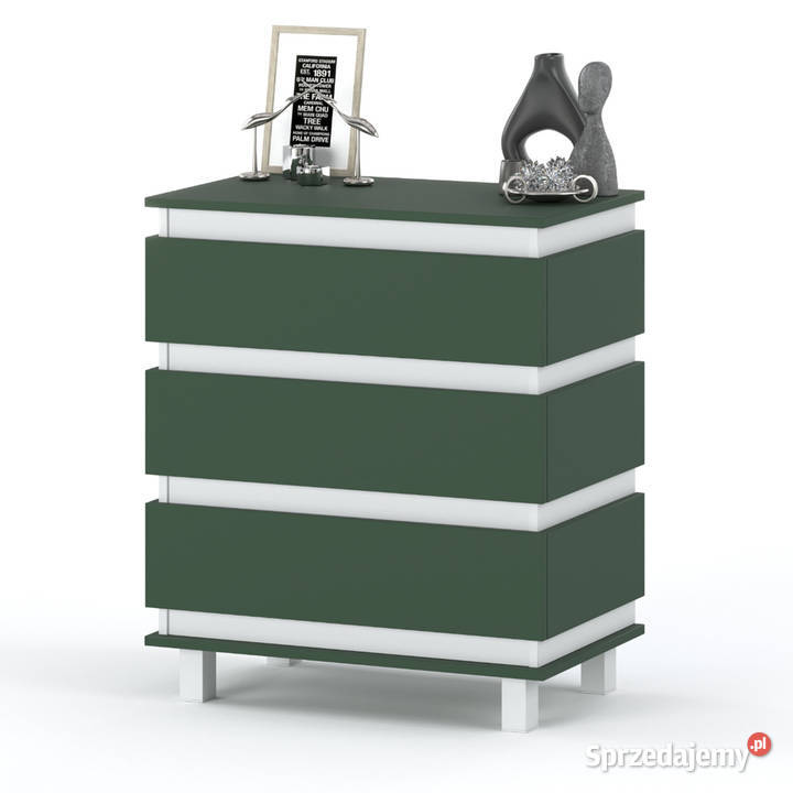 Komoda 3 Szuflady 83 Zebra Pojemna Szafka Salon sprzedam