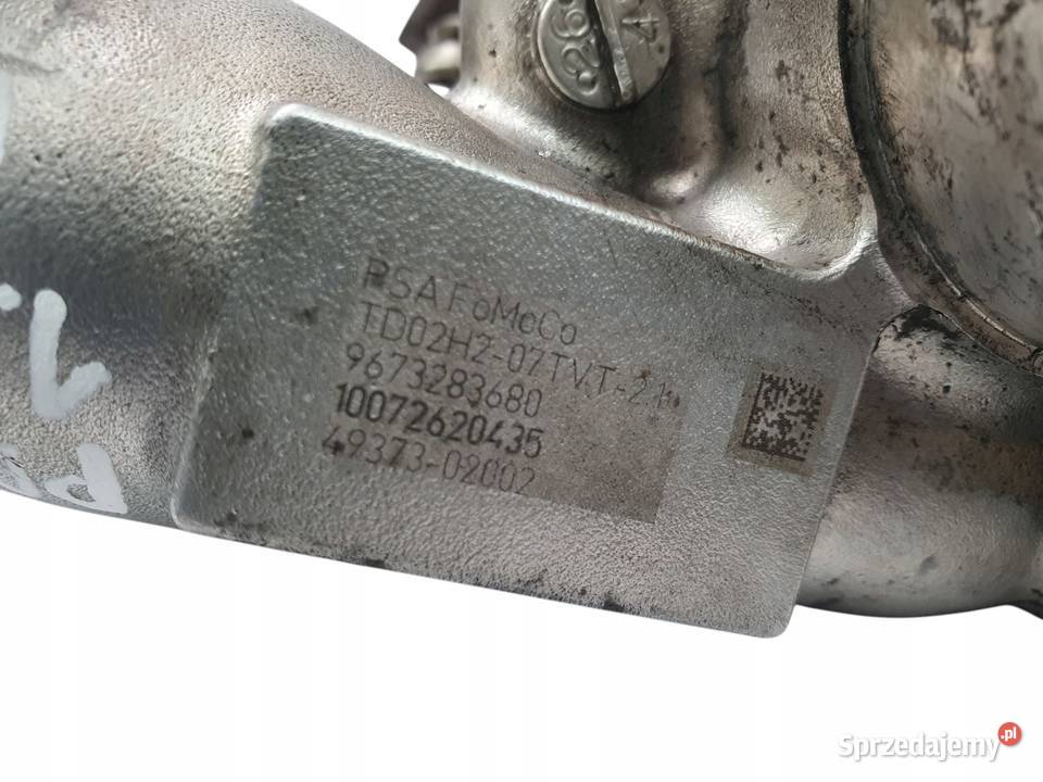 TURBOSPRĘŻARKA Citroen C3 II C4 II 16 Partner Turbosprężarki lubelskie Chełm