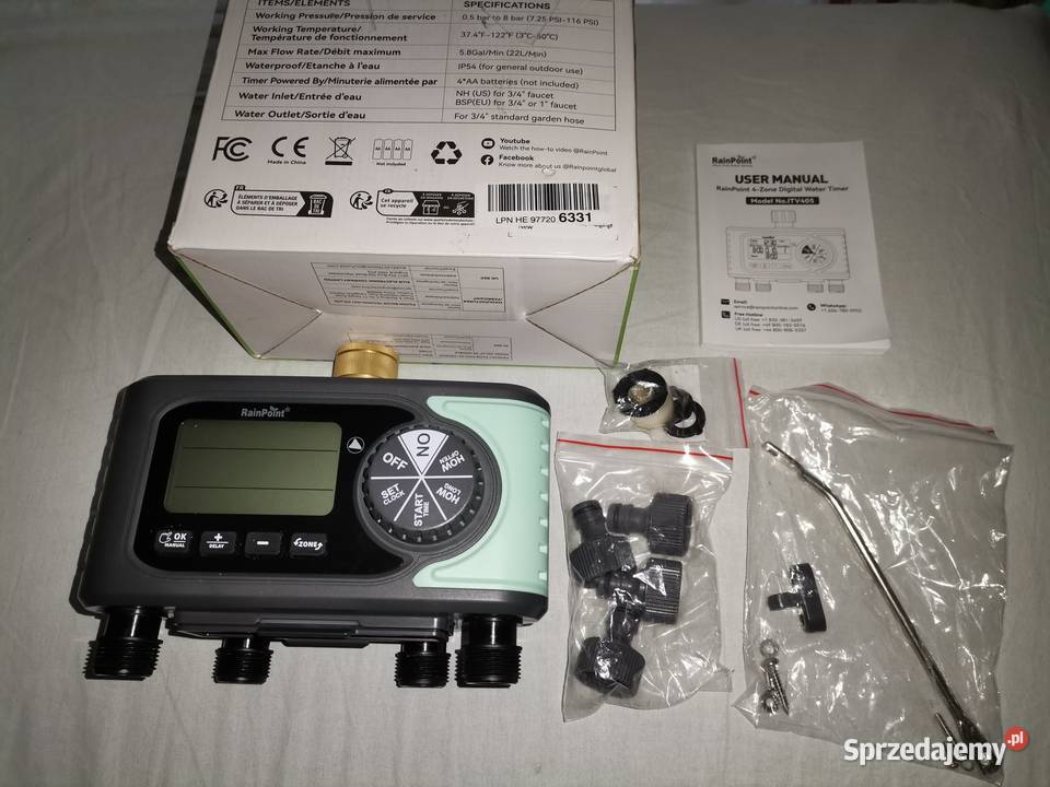 RainPoint ITV405 sterownik nawadniania 4 strefy Zamość