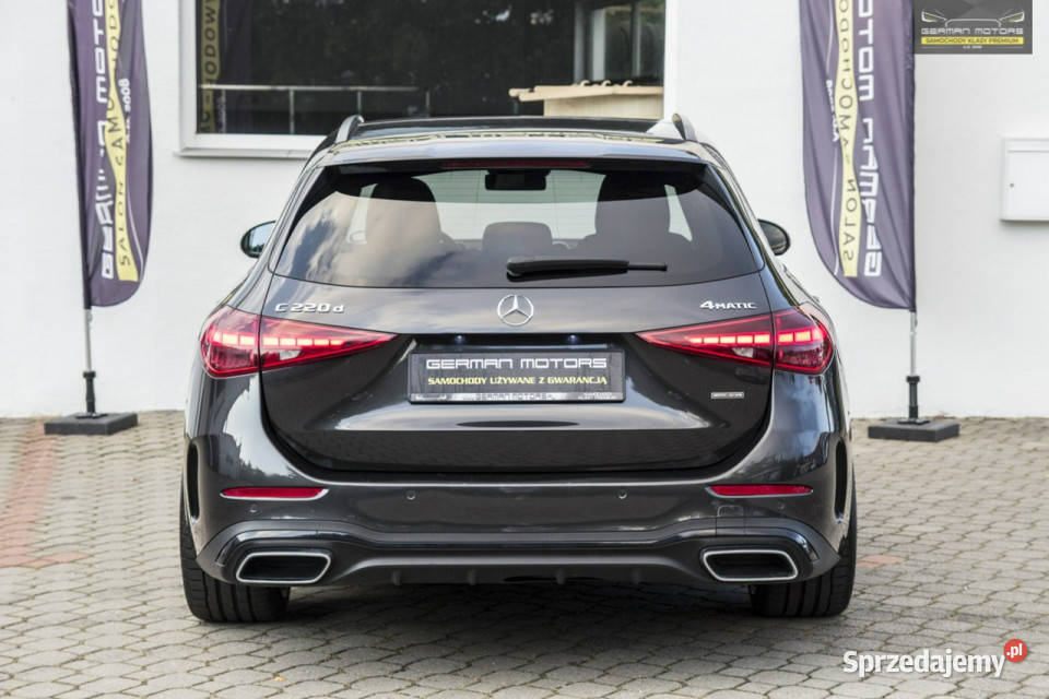 Mercedes C 220 AMG Night 4Matic Multibeam Kamera łopatki zmiany biegów Gdynia