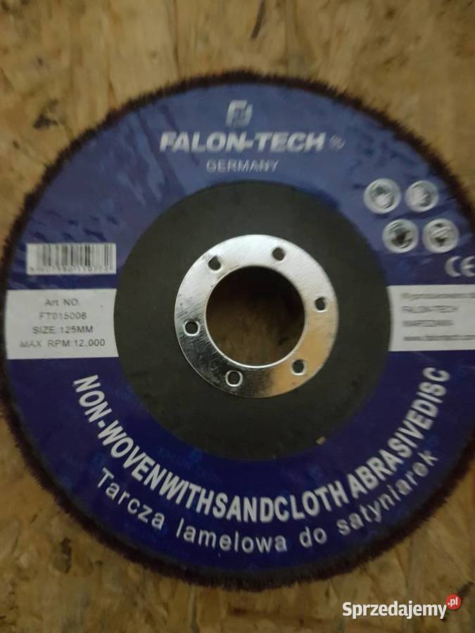 FALON TECH Tarcza do satyniarek 125mm LAMELOWA Głogowa sprzedam