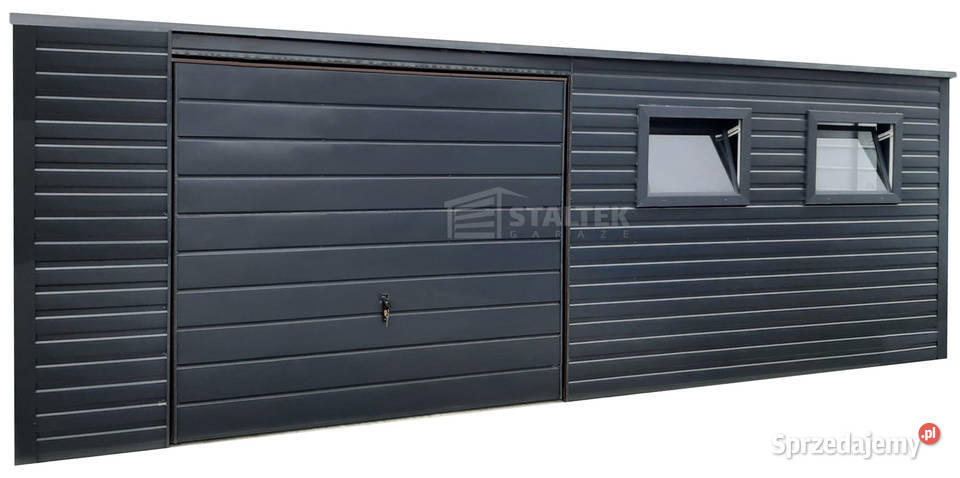 Schowek Domek Ogrodowy 6x3 Brama 2x okno drzwi 18m2 Lubartów