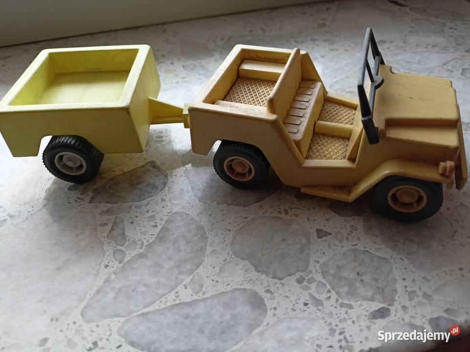Zabawka PRL Jeep Rzeszów