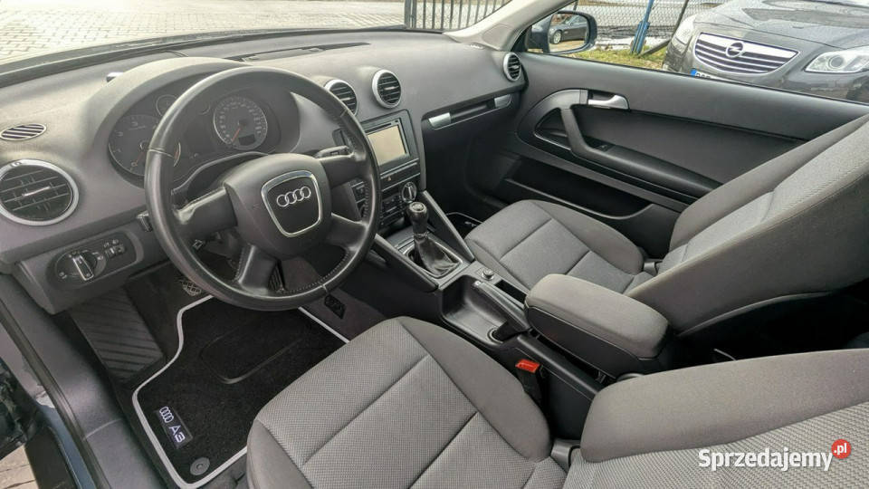 Audi A3 3drzwiowe 16TDi105OPŁACONYBezwypadkowy lakier metallic A3 śląskie Częstochowa