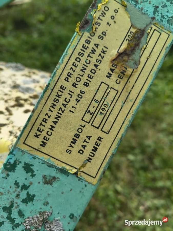 Kopaczka wibracyjna agromet boczna elewatorowa podkarpackie Domaradz