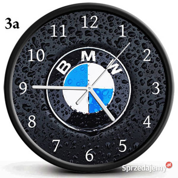 Zegar ścienny BMW (cichy) idealny na prezent