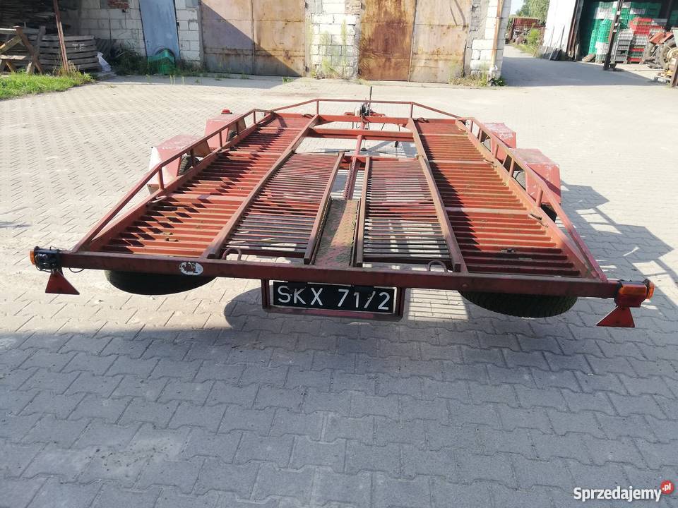 Laweta dwuosiowa SAM czarne tablice DMC 1500 sprzedam