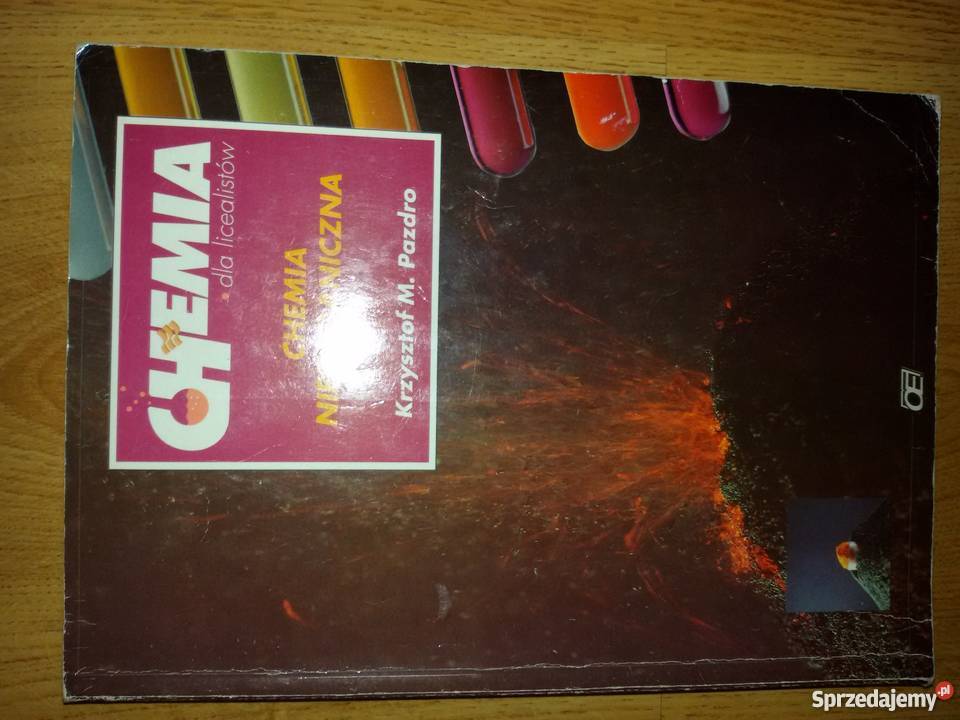Chemia nieorganiczna, Pazdro, liceum Opole - Sprzedajemy.pl