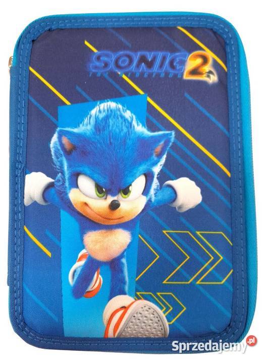 Piórnik Sonic Wyposażenie Dwukomorowy Pisaki Artykuły szkolne Mogilany