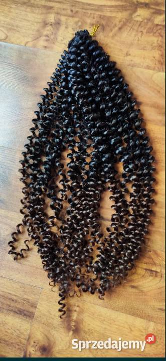 NOWE włosy kręcone TWIST myciu same się skręcają Stargard