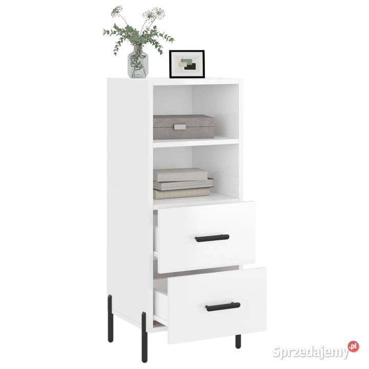 Szafka biała połysk 345x34x90 materiał Warszawa