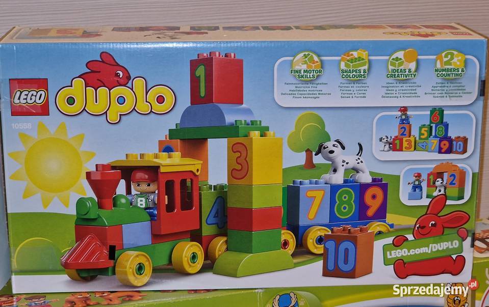 LEGO DUPLO 10558 Pociąg z cyferkami pudełko Klocki Warszawa