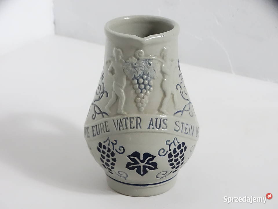 Klasyczny Ceramiczny Dzbanek do Wina Kamionka Biłgoraj