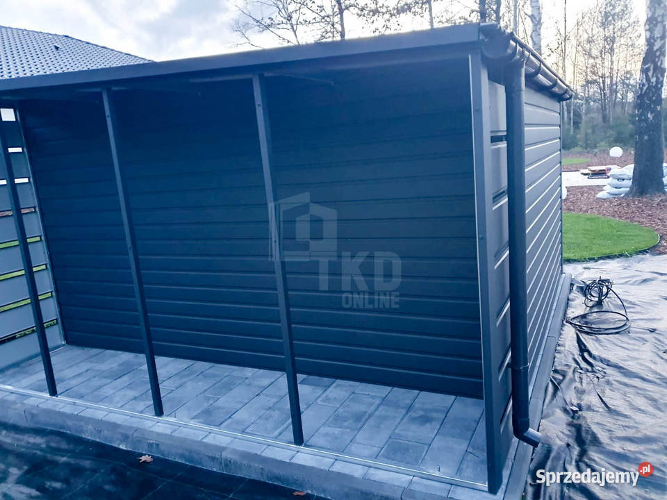 Domek Ogrodowy 3x4 wiata 1x4 drzwi okno rynny Nowy Sącz sprzedam
