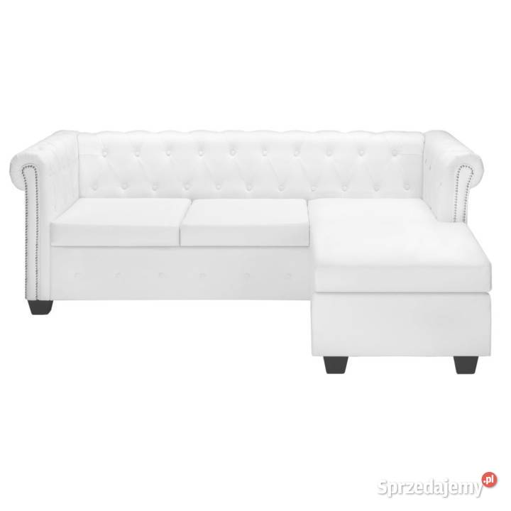 vidaXL Sofa Chesterfield w kształcie litery L sprzedam