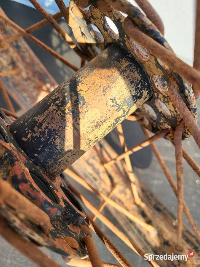 DKW NZ 350 KOŁO TYŁ WEHRMACHT ORGINAŁ SYGNOWANE Motocyklowe sprzedam