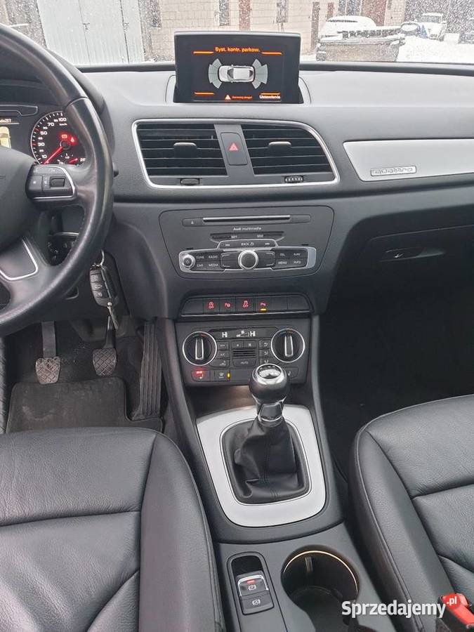 Audi Q3 Lift 20Tdi Quattro 2017r podlaskie Ciechanowiec