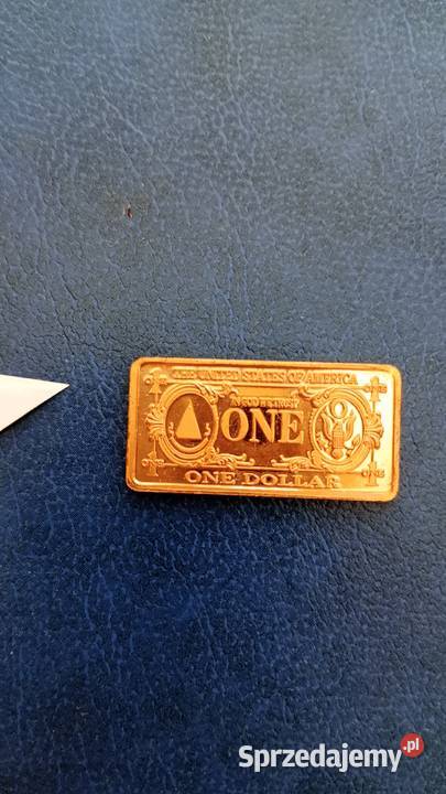 Stare monety 1 dolar USA sztabka do podkarpackie Lesko