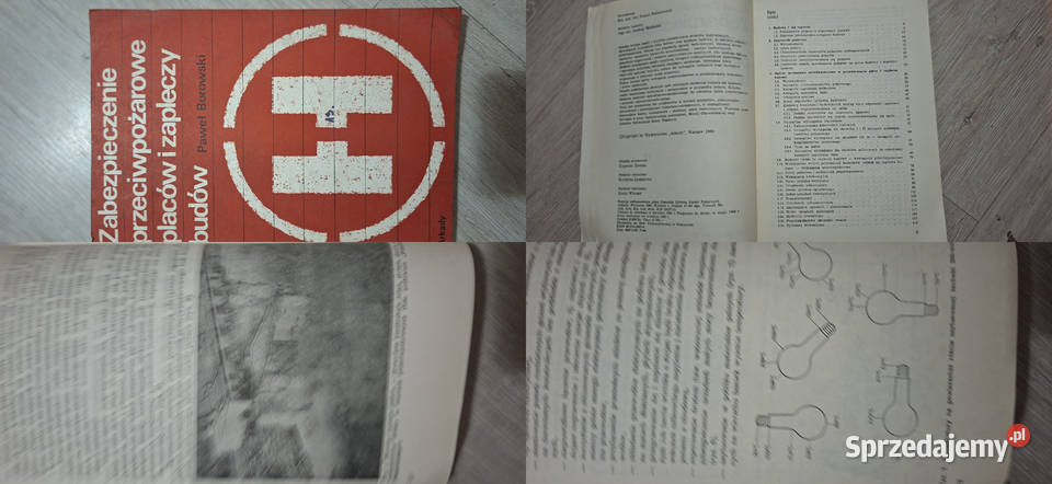 1 wydanie Arkady 1986 Zabezpieczenie ppoż budowy Łęczyca