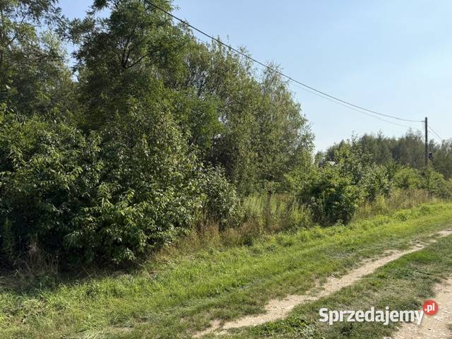 Działka budowlana 1100 m Zarzęcin prąd działce woda