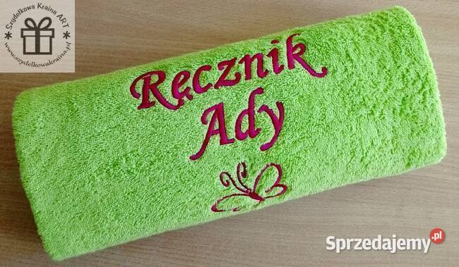 Ręcznik ze znakiem zodiaku imię PREZENT urodziny Toruń
