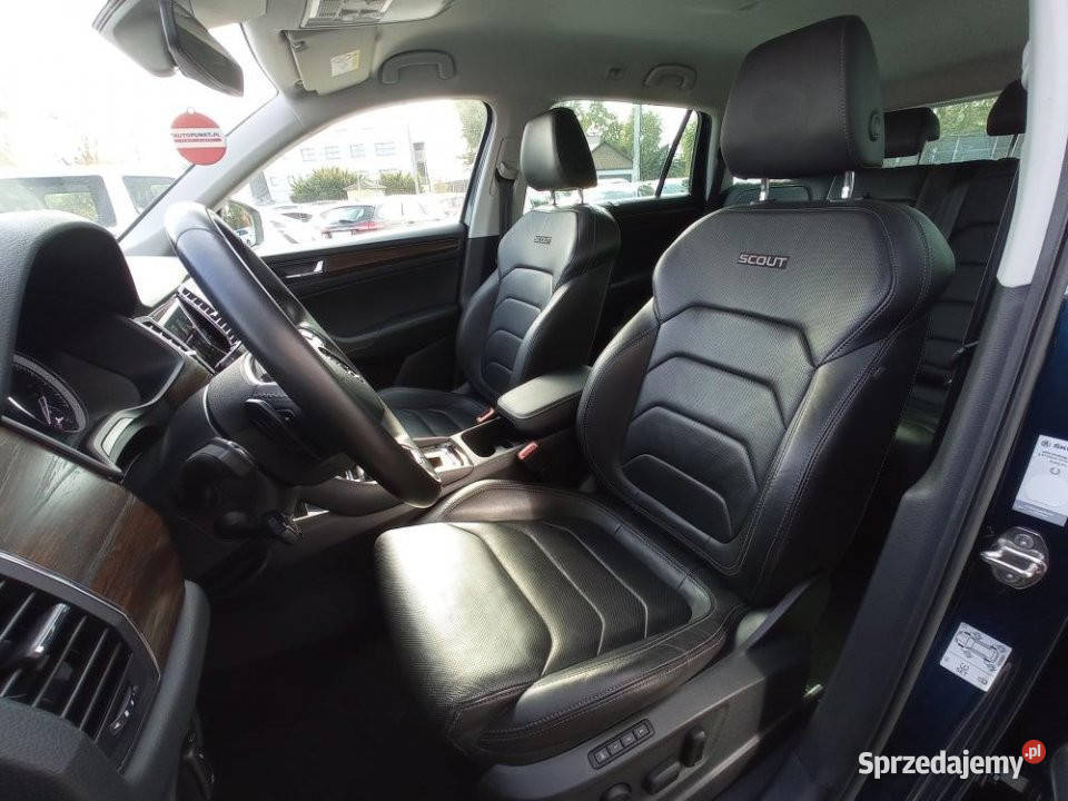 Skoda Kodiaq 2021r FV23 Skóra PodgrzWentylFotele nieuszkodzony