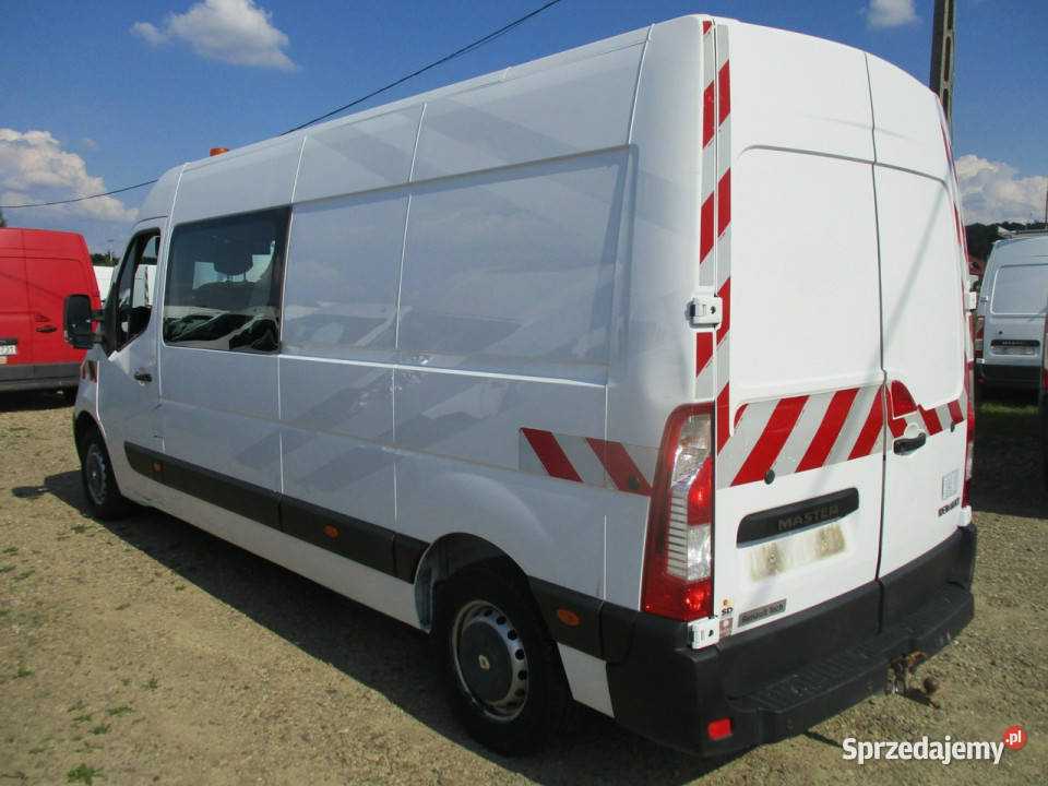 Renault Master L3H2 23 DCI 145 brygadówka 7 osób centralny zamek