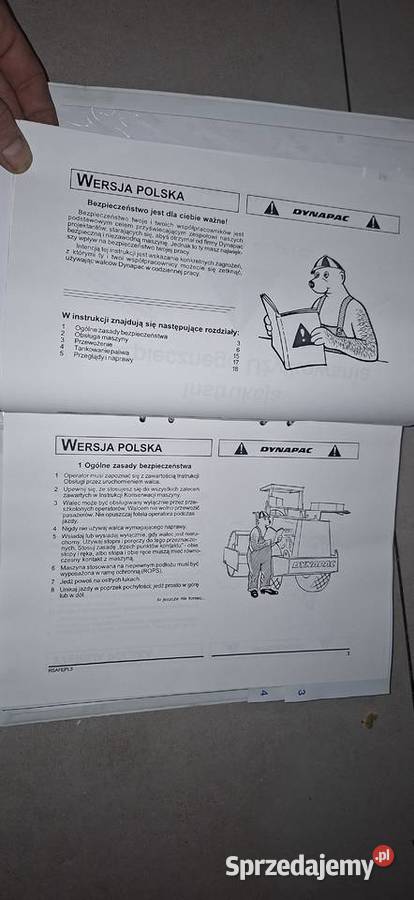 Dokumentacja serwisowa Dynapac CC422HF Kalisz