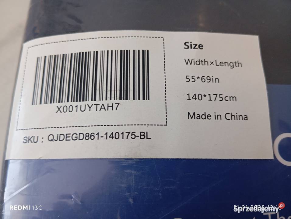 Zasłony zaciemniające marki CUCRAF 140x175 Olszyna