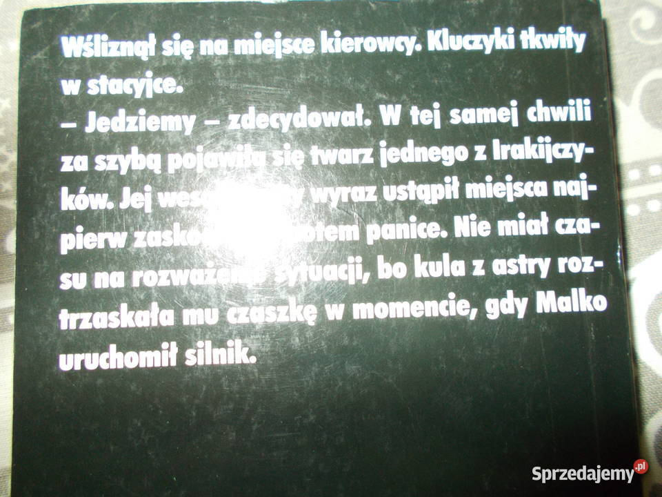 Gerard de Villiers Jutro w Bagdadzie Głubczyce sprzedam
