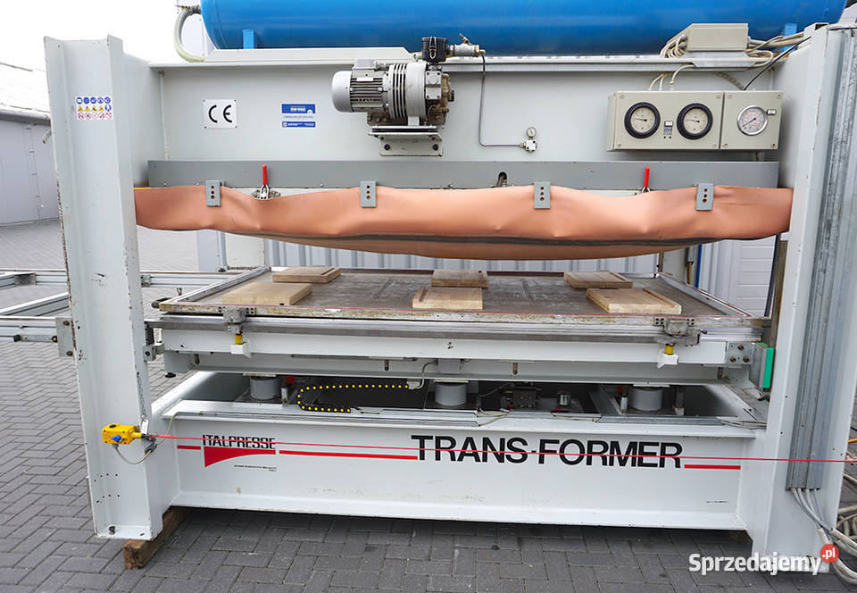 Prasa membranowa półkowa ITALPRESSEN TRANS Produkcja Sierakowice