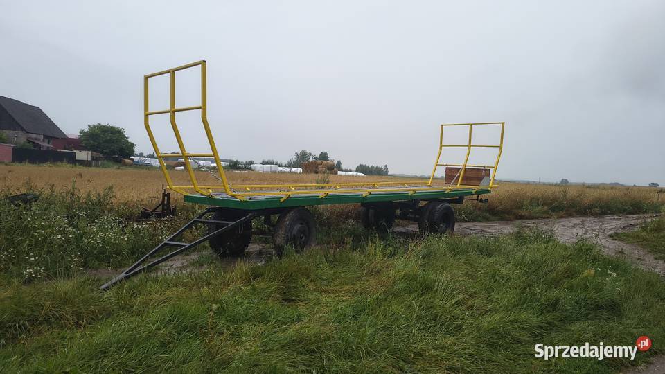 Przyczepa do bel Trawy, słoma wielkopolskie Łobżenica