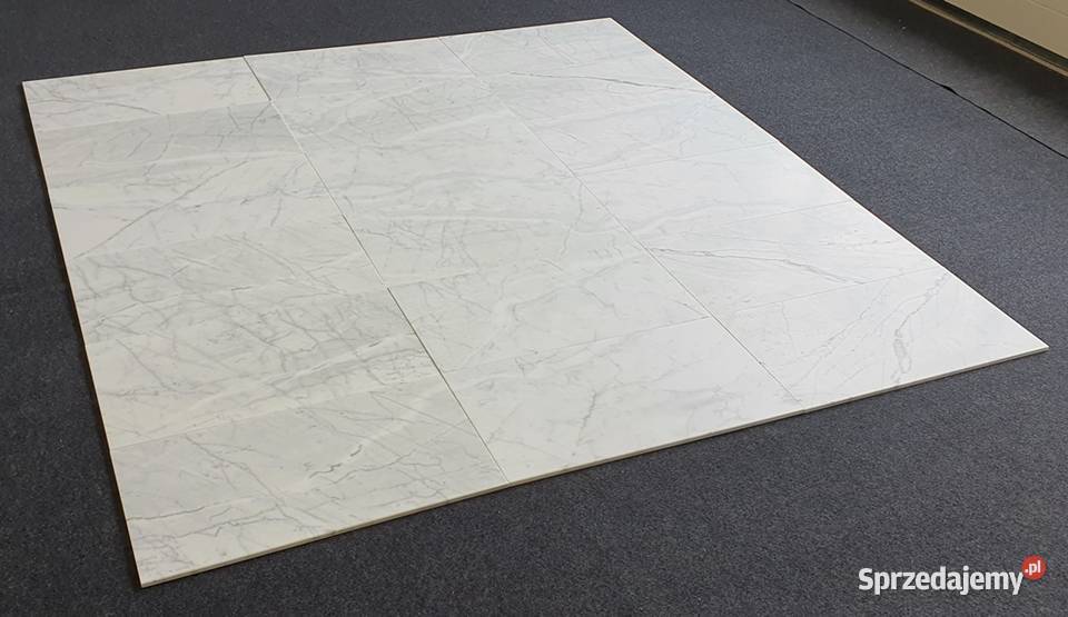 Płytki marmurowe Bianco Calacatta Matowe Bielawa