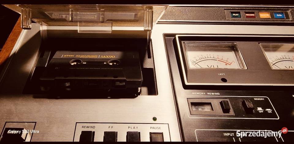 Unikatowy piękny magnetofon z 1972 roku Magnetofony Grudziądz