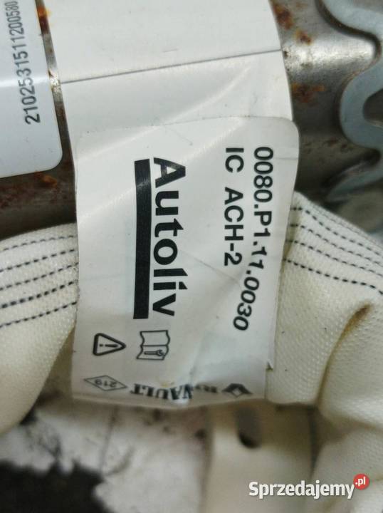 KURTYNA PRAWA 0080P1110030 985P01528R Renault Rok produkcji 2015