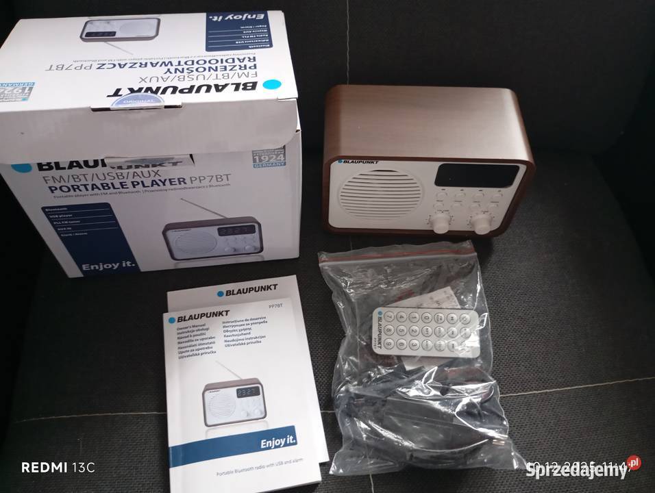 Radioodtwarzacz przenośny FMBTUSBAUX PP7BT Radom