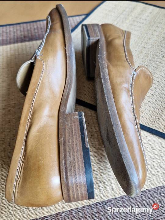 Włoskie buty Studio Tonelli 39 z naturalnej pomarańczowy Lublin