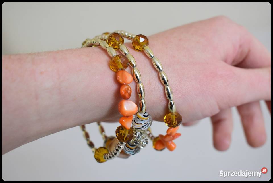 Kolorowa elastyczna bransoletka Płock