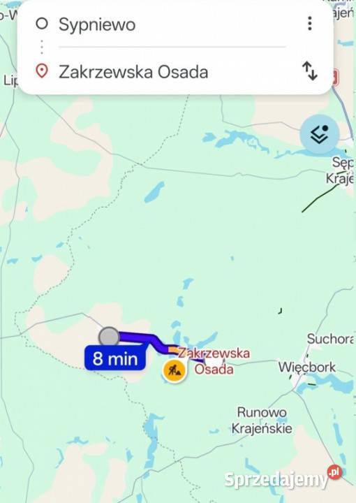 Na sprzedaż działki budowlane z wydanymi budowlana Zakrzewska Osada