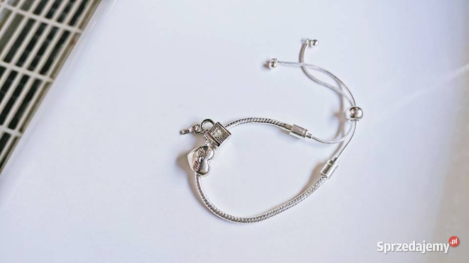 Bransoletka modułowa z zawieszkami Charmsy