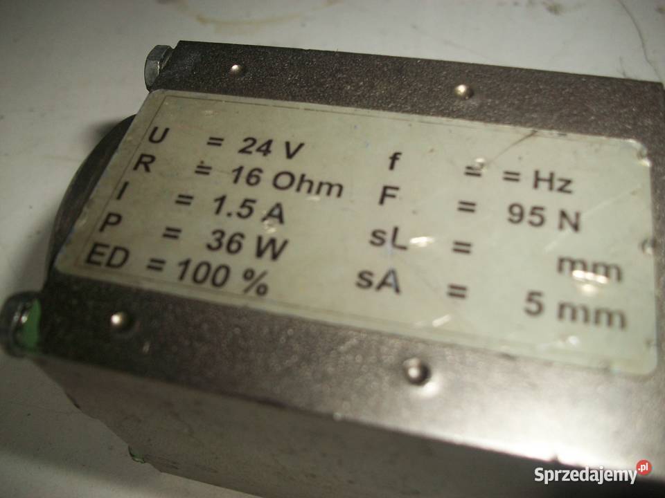 Cewki zaworów Tiefenbach sprzedam