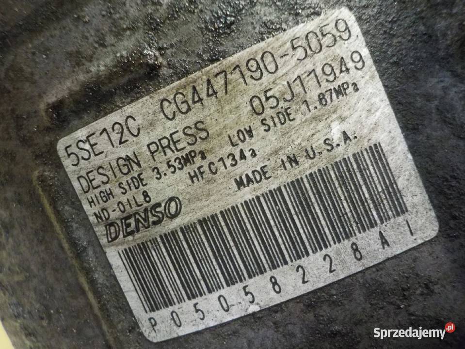 CALIBER AVENGER 20 B 16V 10r 156 ECN sprezarka osobowe sprzedam