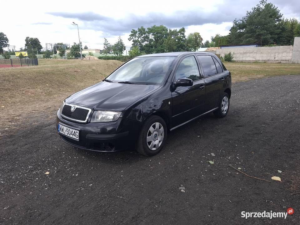 Skoda Fabia I 14 16V 75 2007 r klimatyzacja Wołomin