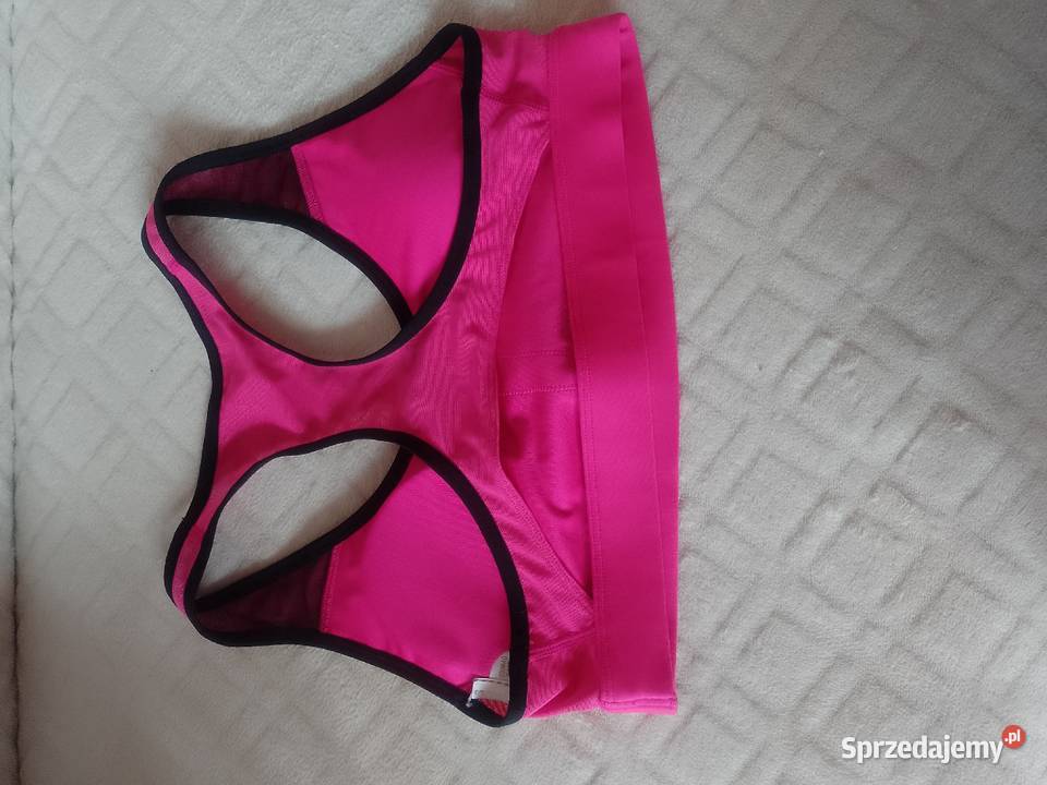 3840 ML Reebok Różowy Top fitness z Londynu Topy i koszulki Topy i koszulki Kraków