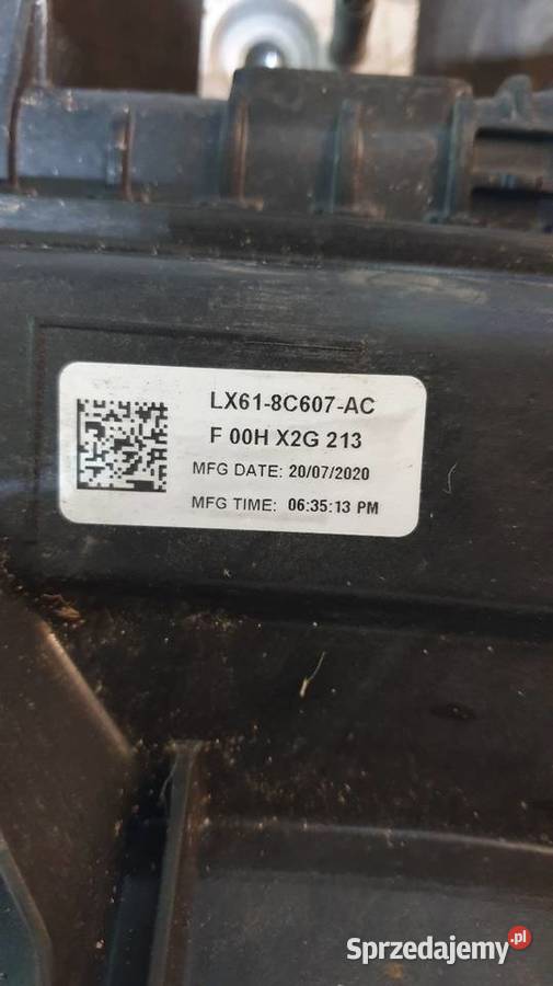 Zestaw Chlodnic Ford Kuga III 15Ecoboost 20Turbo Rok produkcji 2020 Części montażowe Nowiny