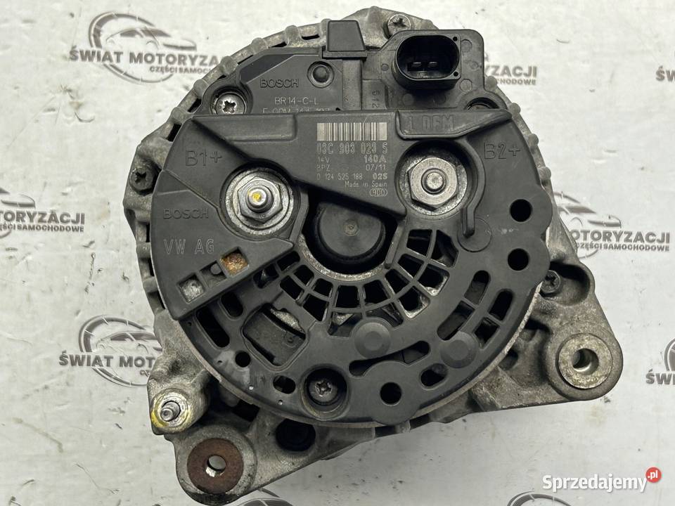 AUDI A1 12r 14 TSI CAX CAXA 122 alternator Kielce