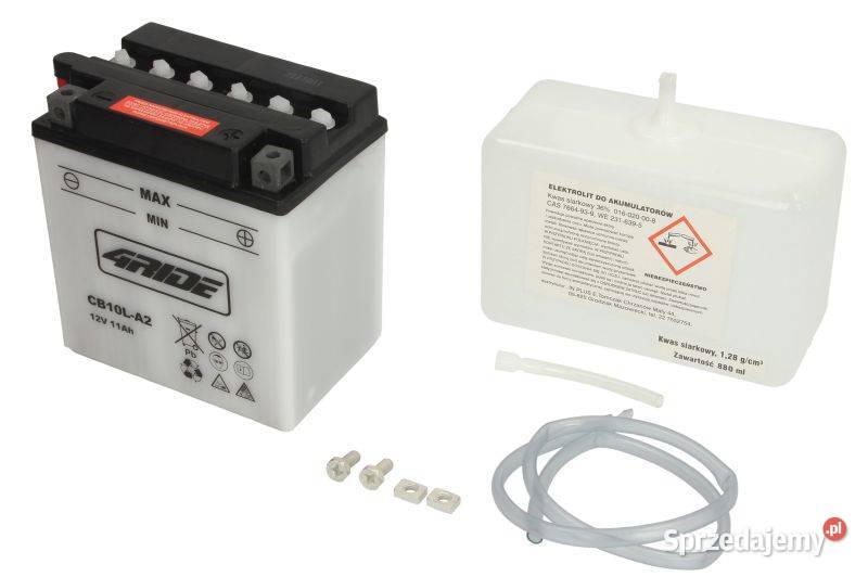 Akumulator motocyklowy 4 RIDE CB10LA2 12V 10Ah dolnośląskie Wrocław