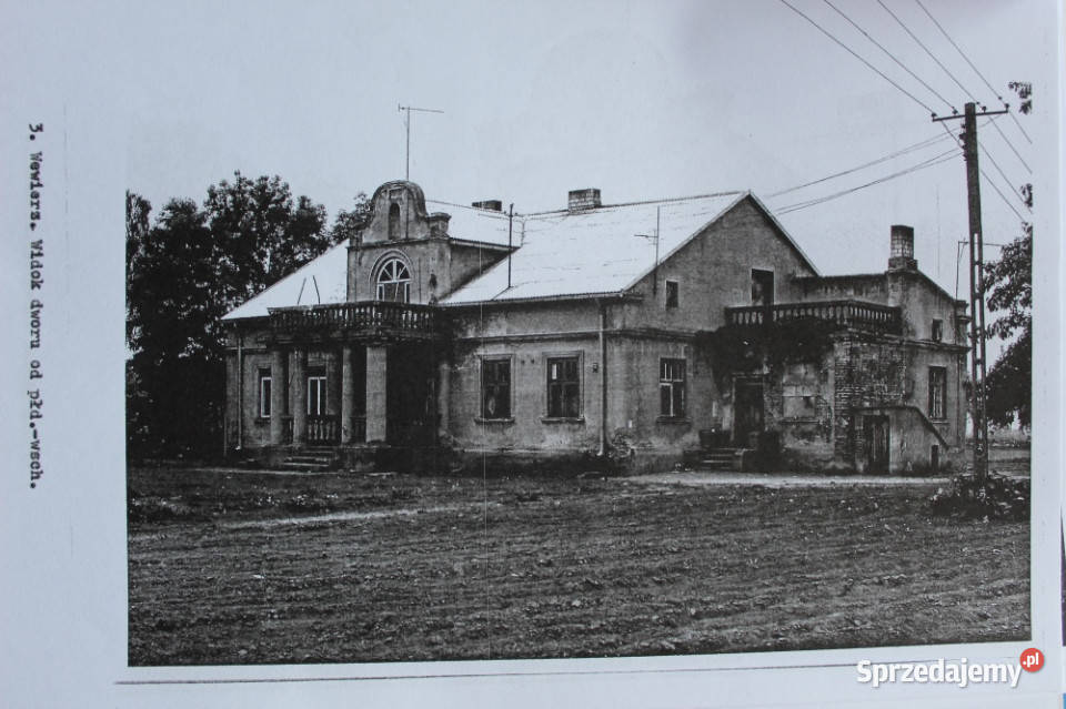 Dwór Józefa Świderskiego 1926 r Działka 8000m Wewierz sprzedam